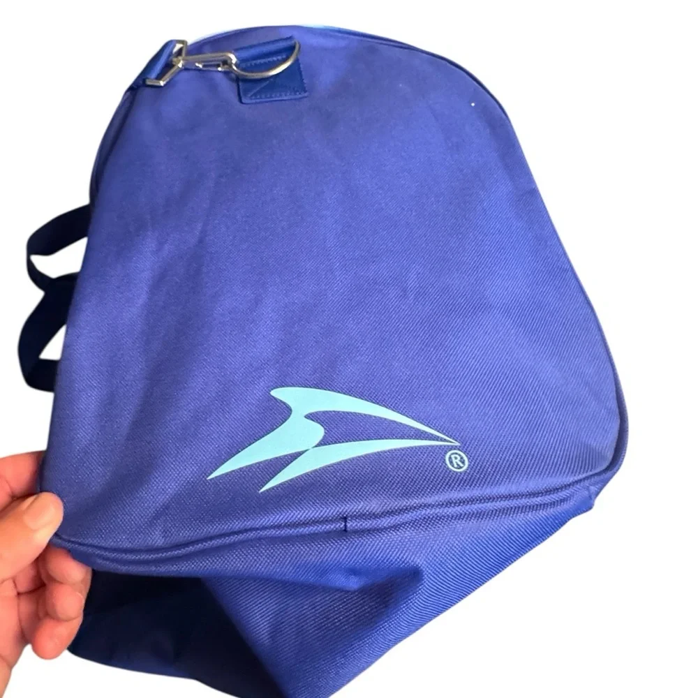Guy Harvey Artist Whales Painting Art Blue Large Duffel Bag MINT NWT Sea World